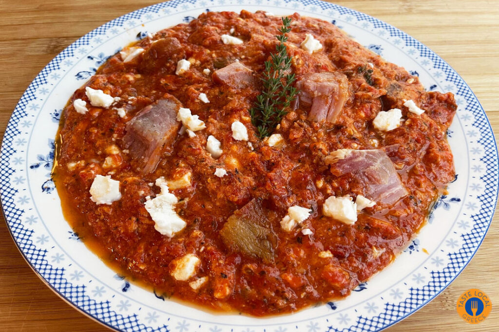 Καγιανάς με παστό