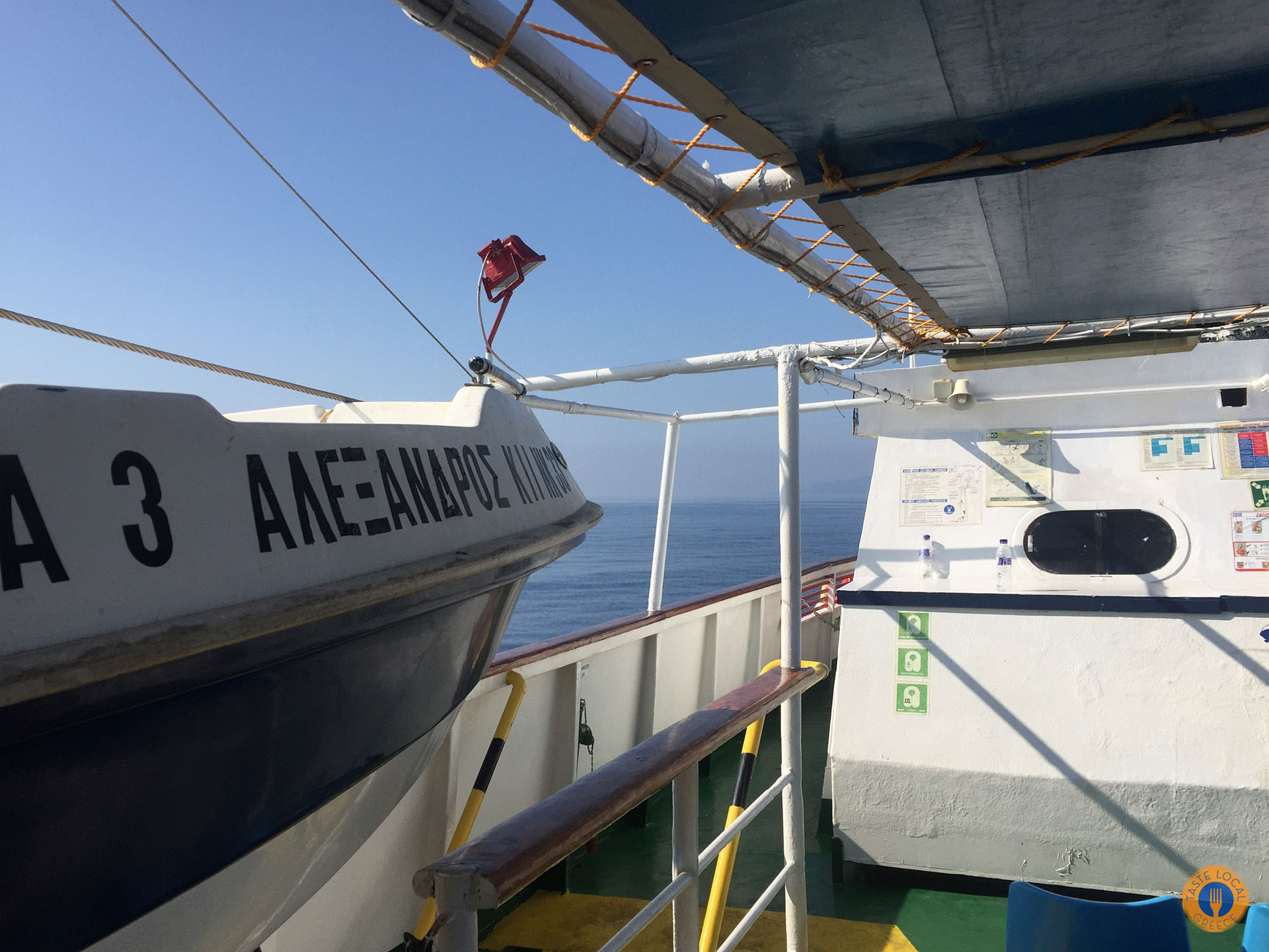 Το πλοίο Αλέξανδρος από την Κέρκυρα