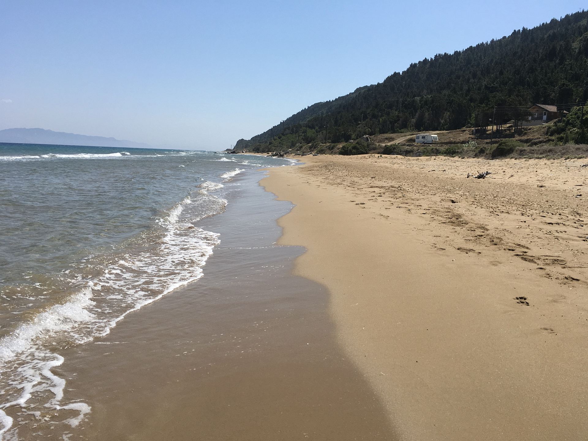 Μαθράκι η παραλία