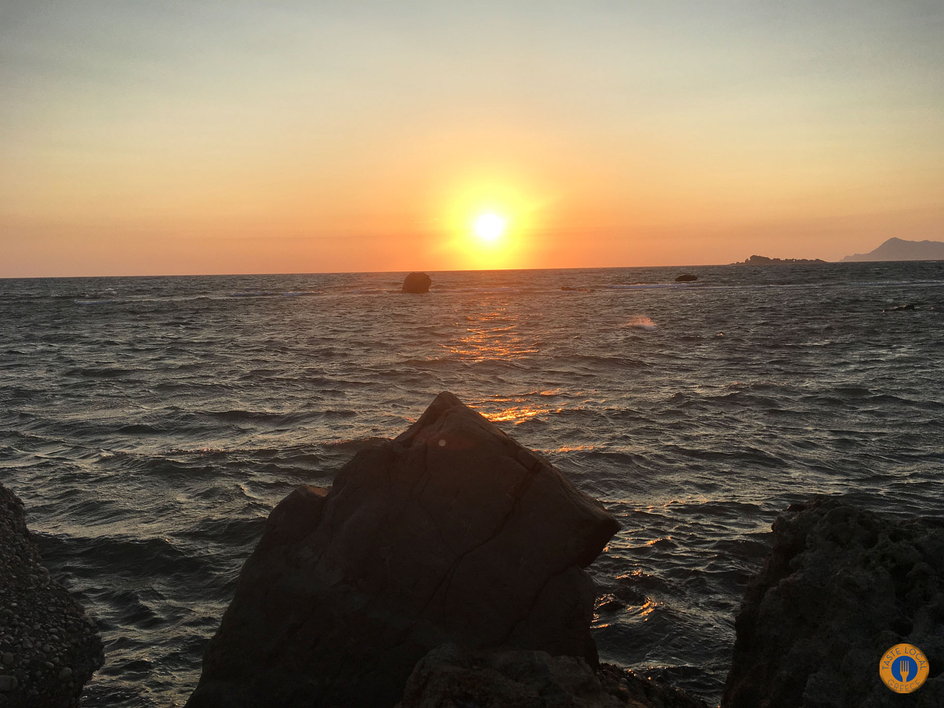 Η δύση στο Ιόνιο