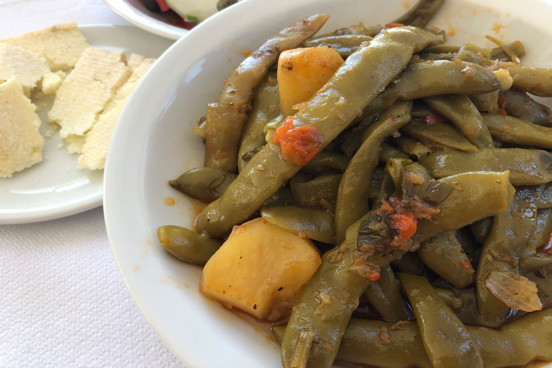 Φασολάκια πλατιά από το μποστάνι