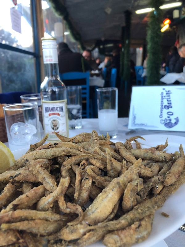 γαύρος τηγανιτός
