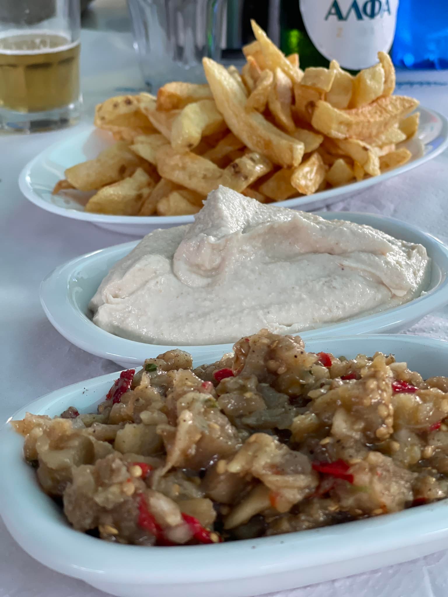 ορεκτικά σερβιρισμένα