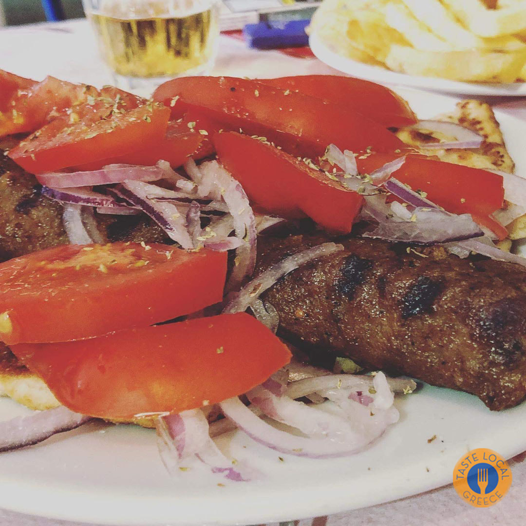 σουβλάκια καυτερός