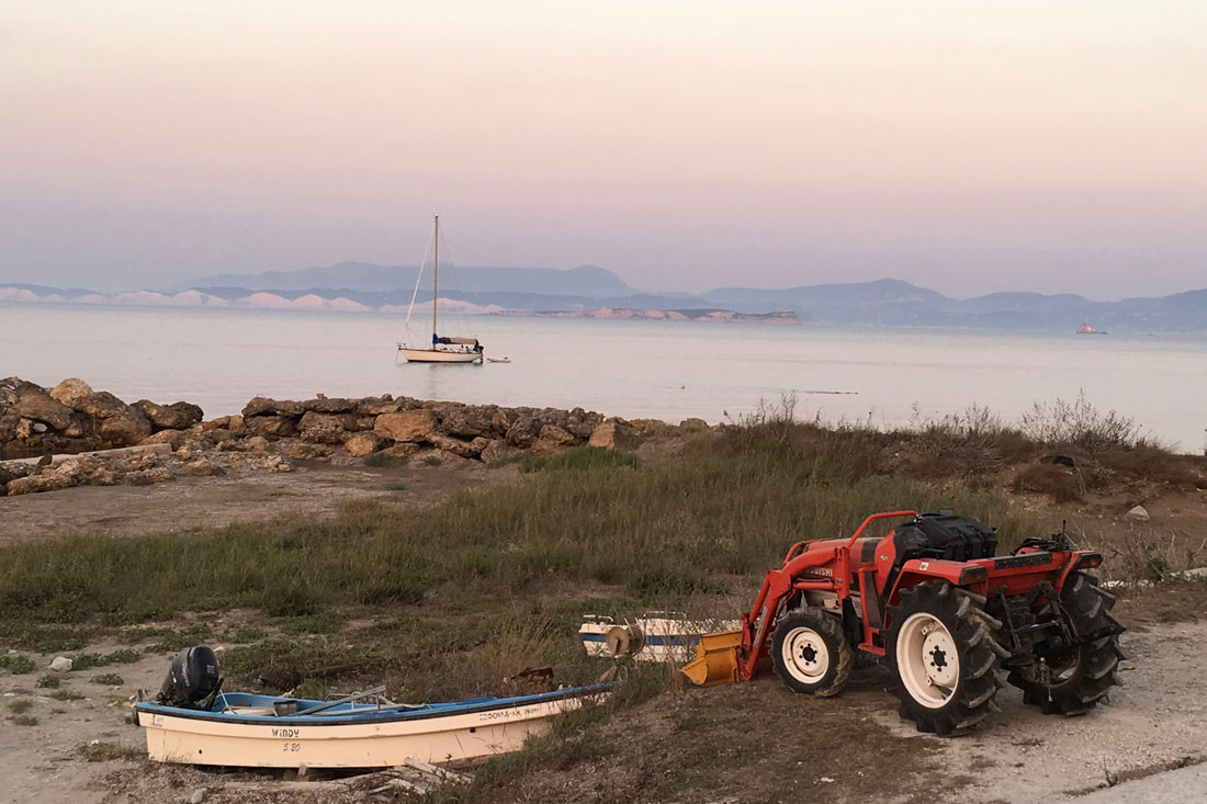 άποψη από την βεράντα του Φάνη