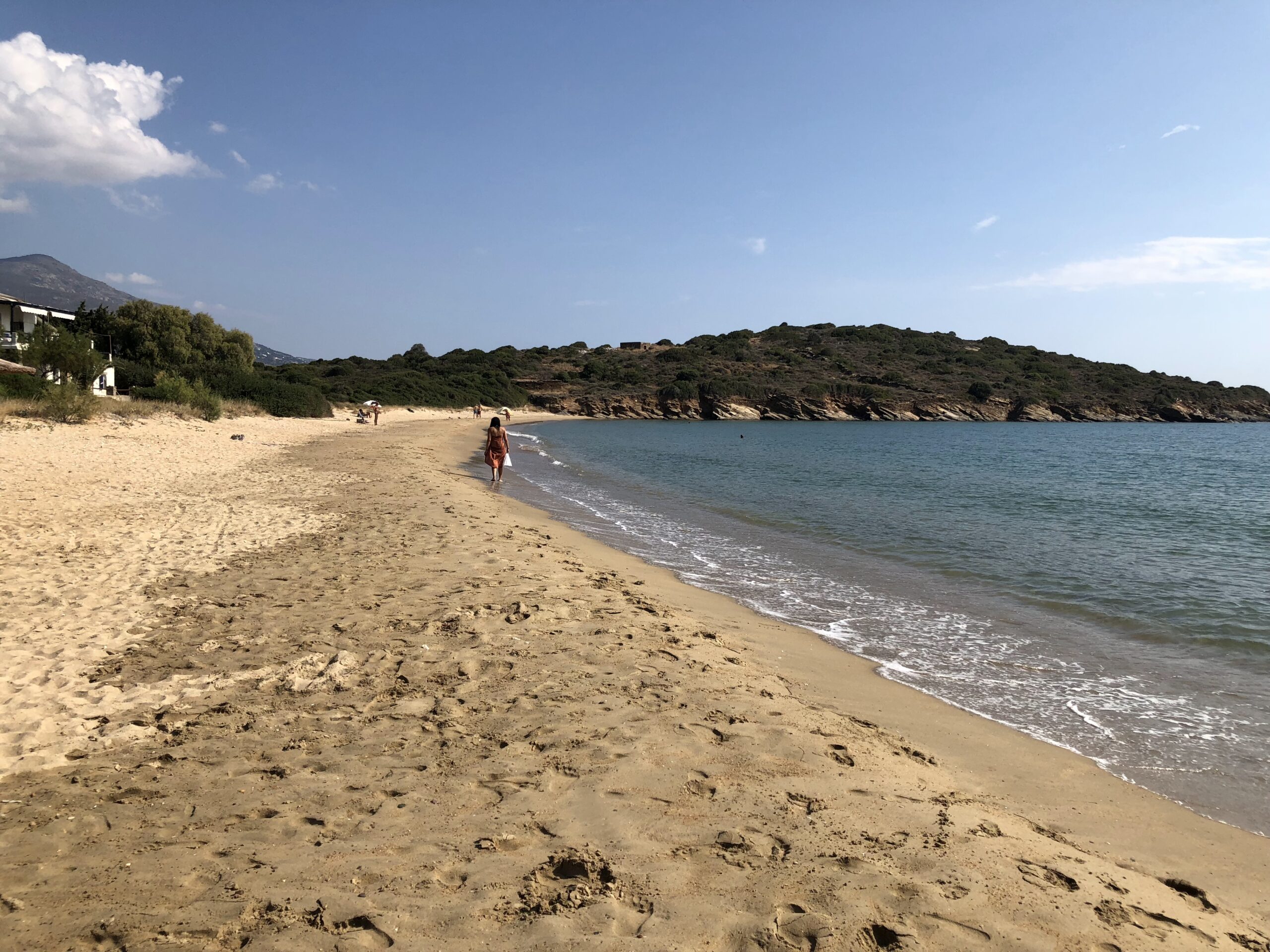 Για μπάνιο στην παραλία Αγιος Πέτρος Άνδρος