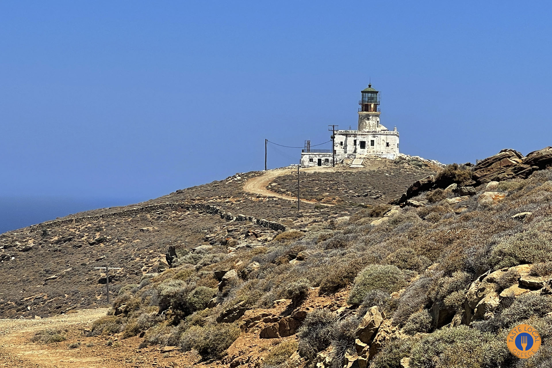 Ο Φάρος της Φάσσας  στην Άνδρο 