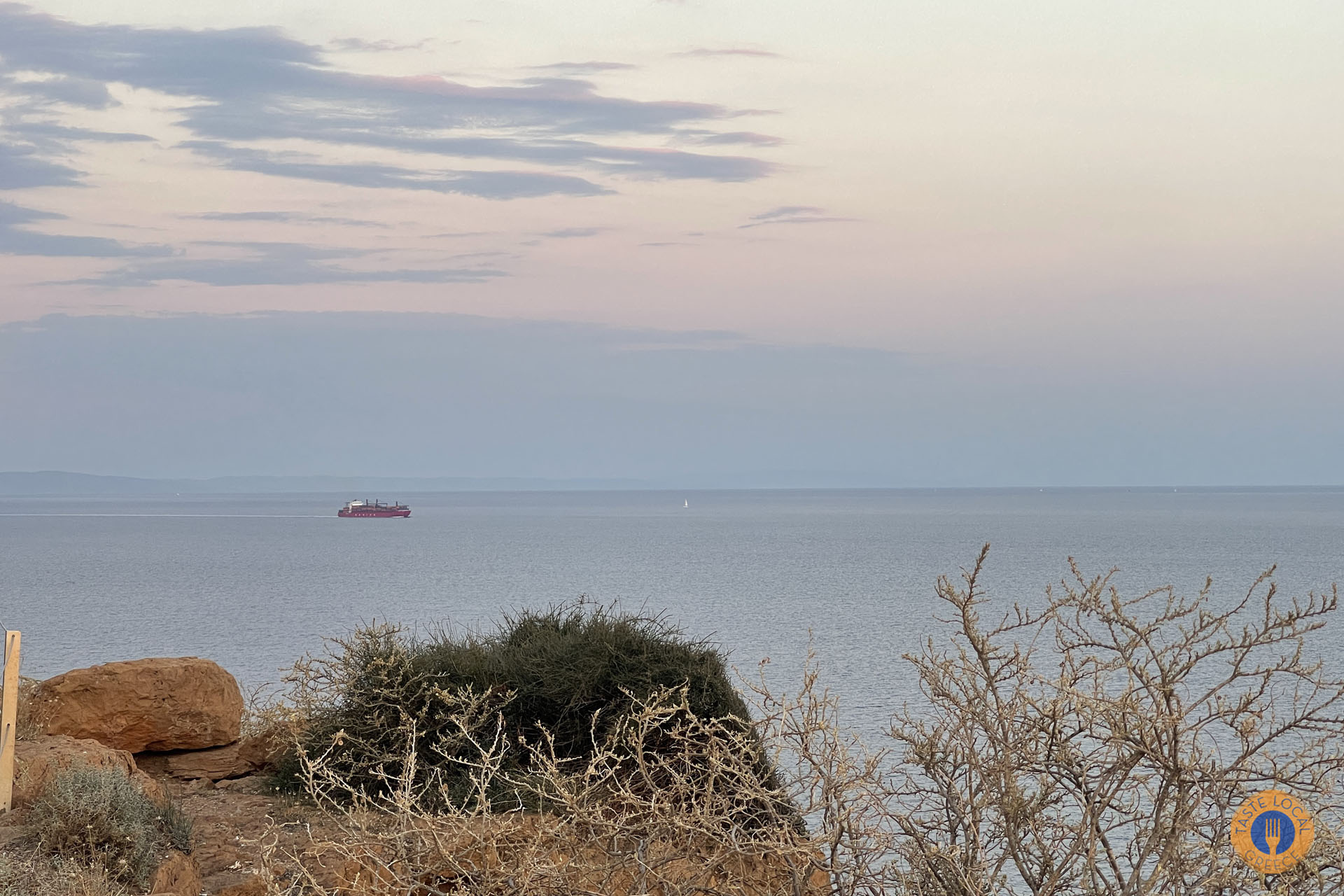 Ναός Ποσειδώνα Σούνιο καβοκολώνες Δύση