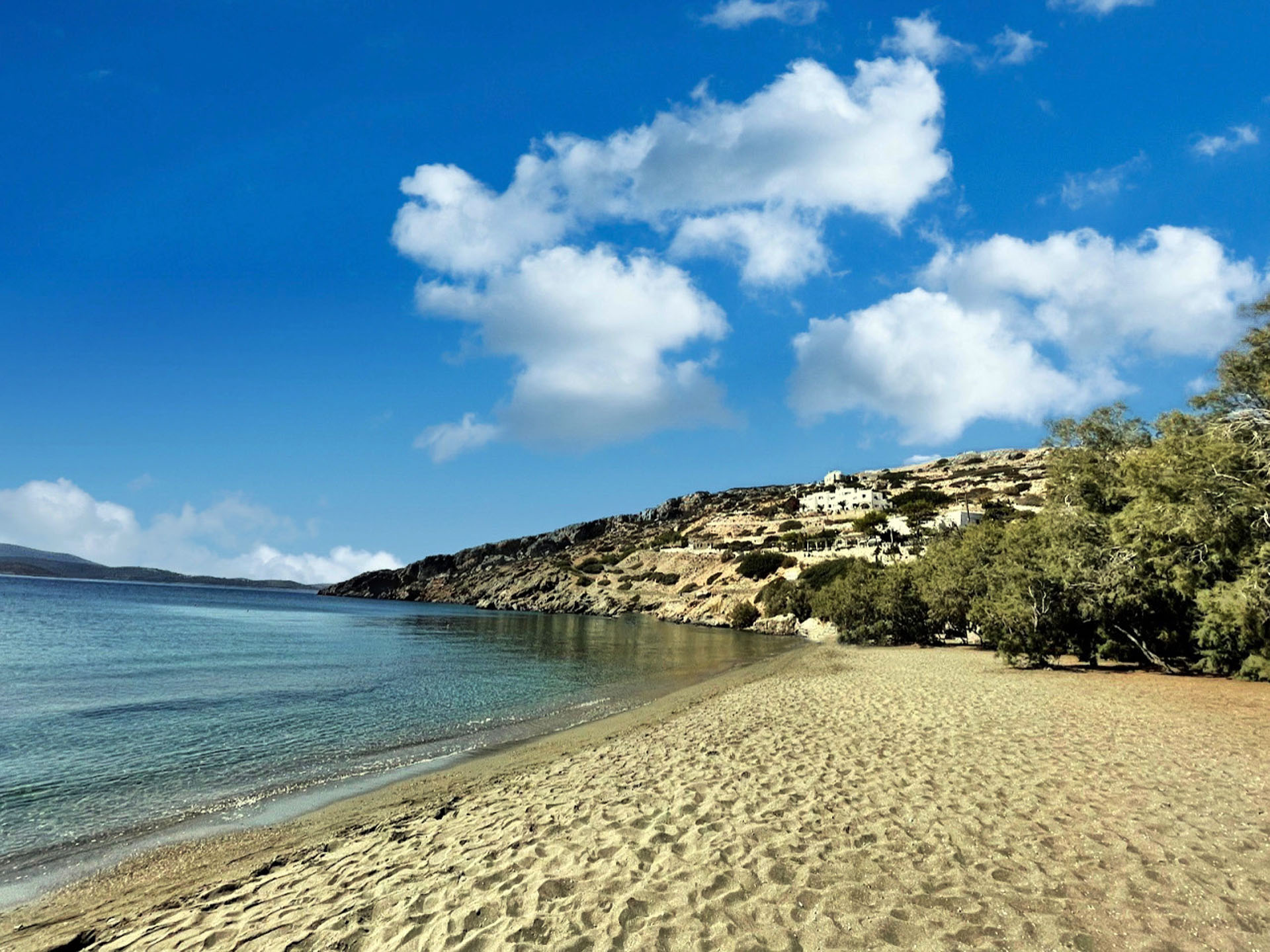 Παραλία τσιγκούρι στην Σχοινούσα